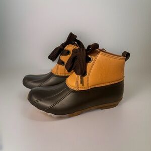 Sperry lace rain boots